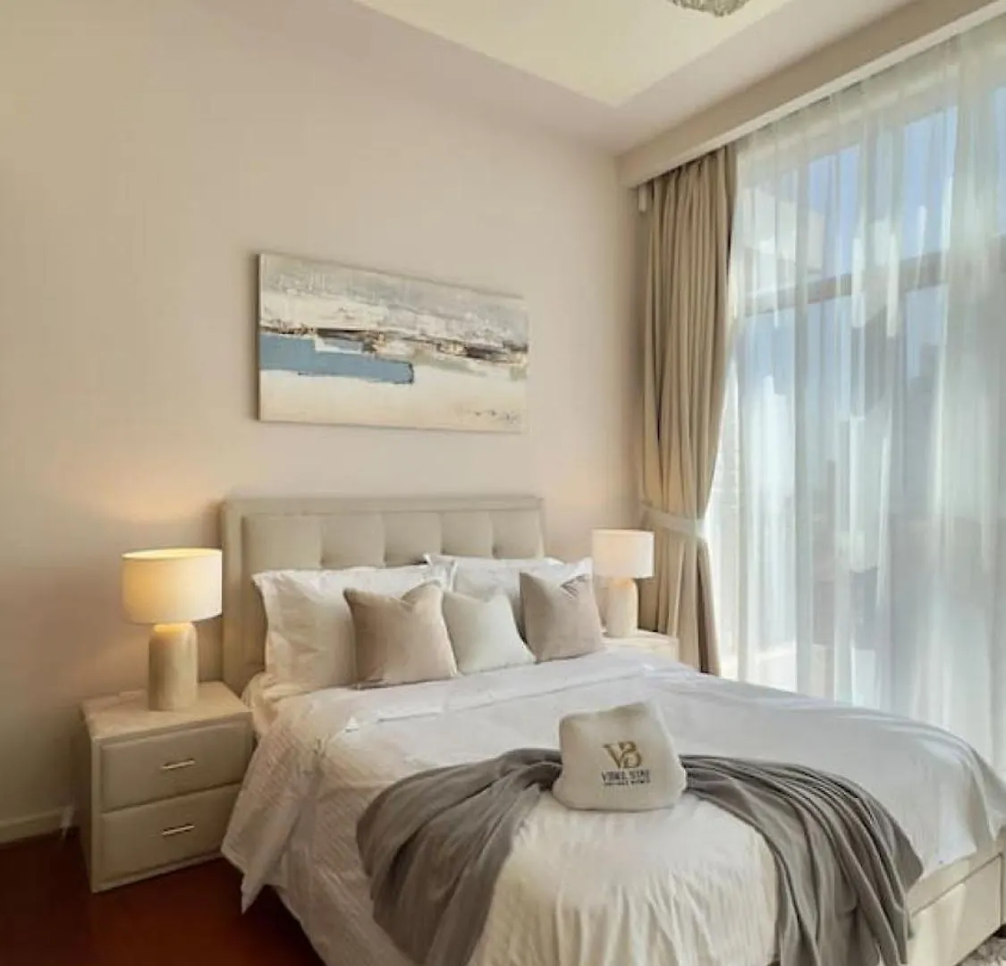 Apartament Modern 3Br W High Views Prime Location Downtown By Vibel Dubaj