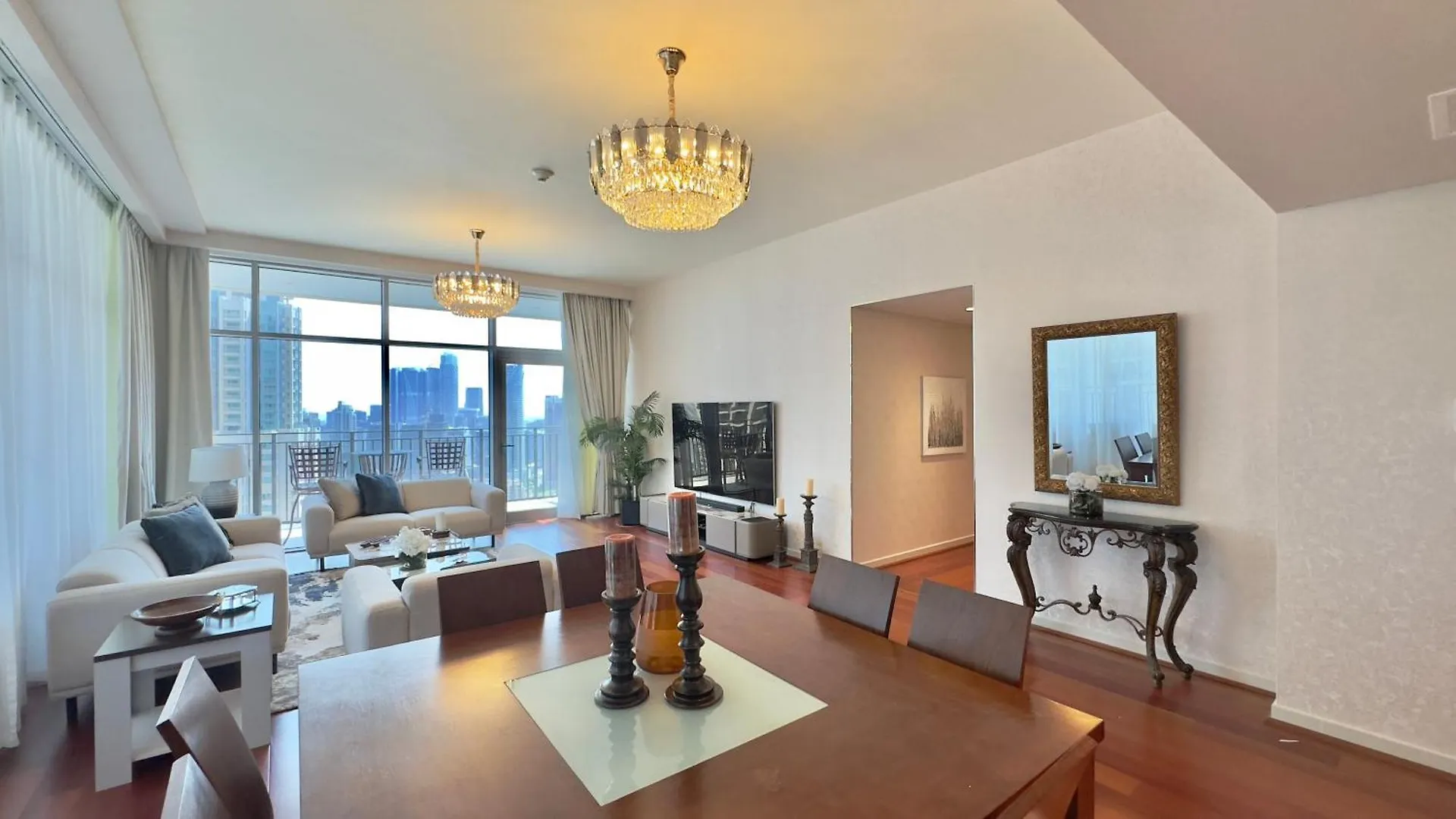 Apartament Modern 3Br W High Views Prime Location Downtown By Vibel Dubaj